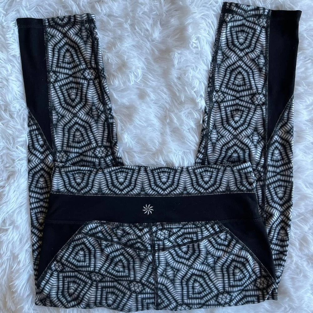 Athleta Geometric Athletic Leggings Size S